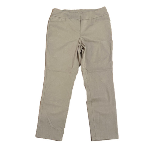 Westbound Pants - 𝅺WESTBOUND Pull On Pants Stretchy Casual Tan Womens 16